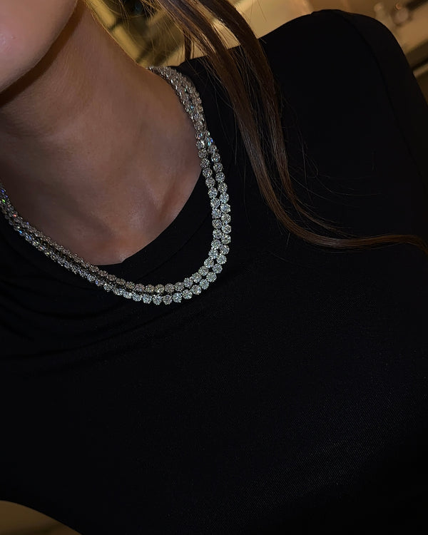 Amelia Necklace Silver