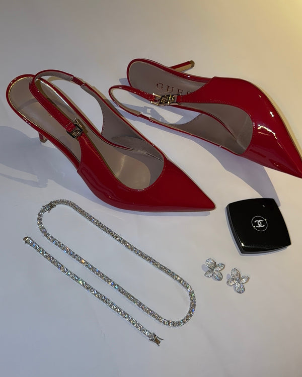 Tiara Tennis Necklace 5mm Silver