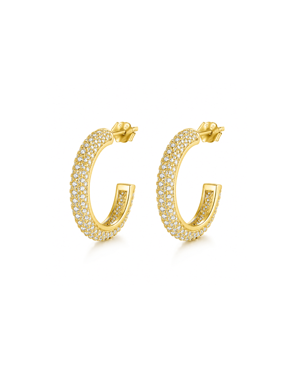 Camilla Hoop Earrings Gold