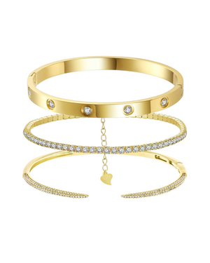 Taya, Tiffany, Pixie Set Gold