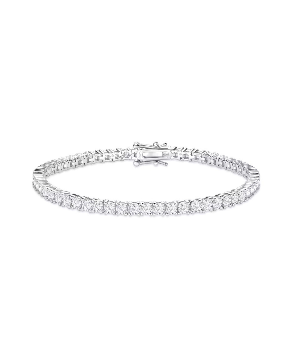 Paloma Tennis Bracelet Silver