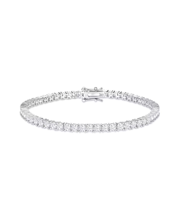 Paloma Tennis Bracelet Silver