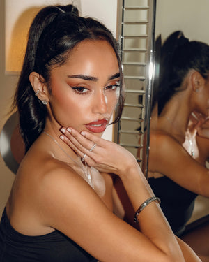 Taya Mini Bangle Silver
