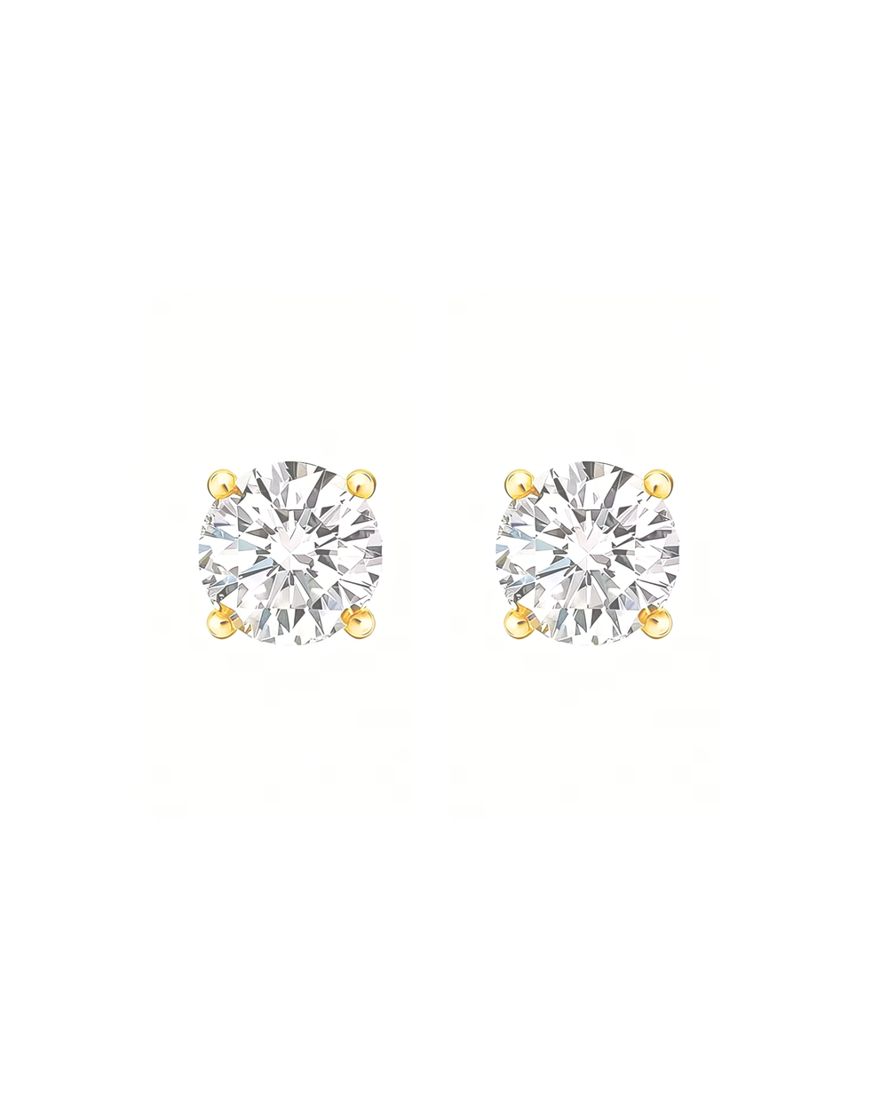 Elara Stud Earrings Gold