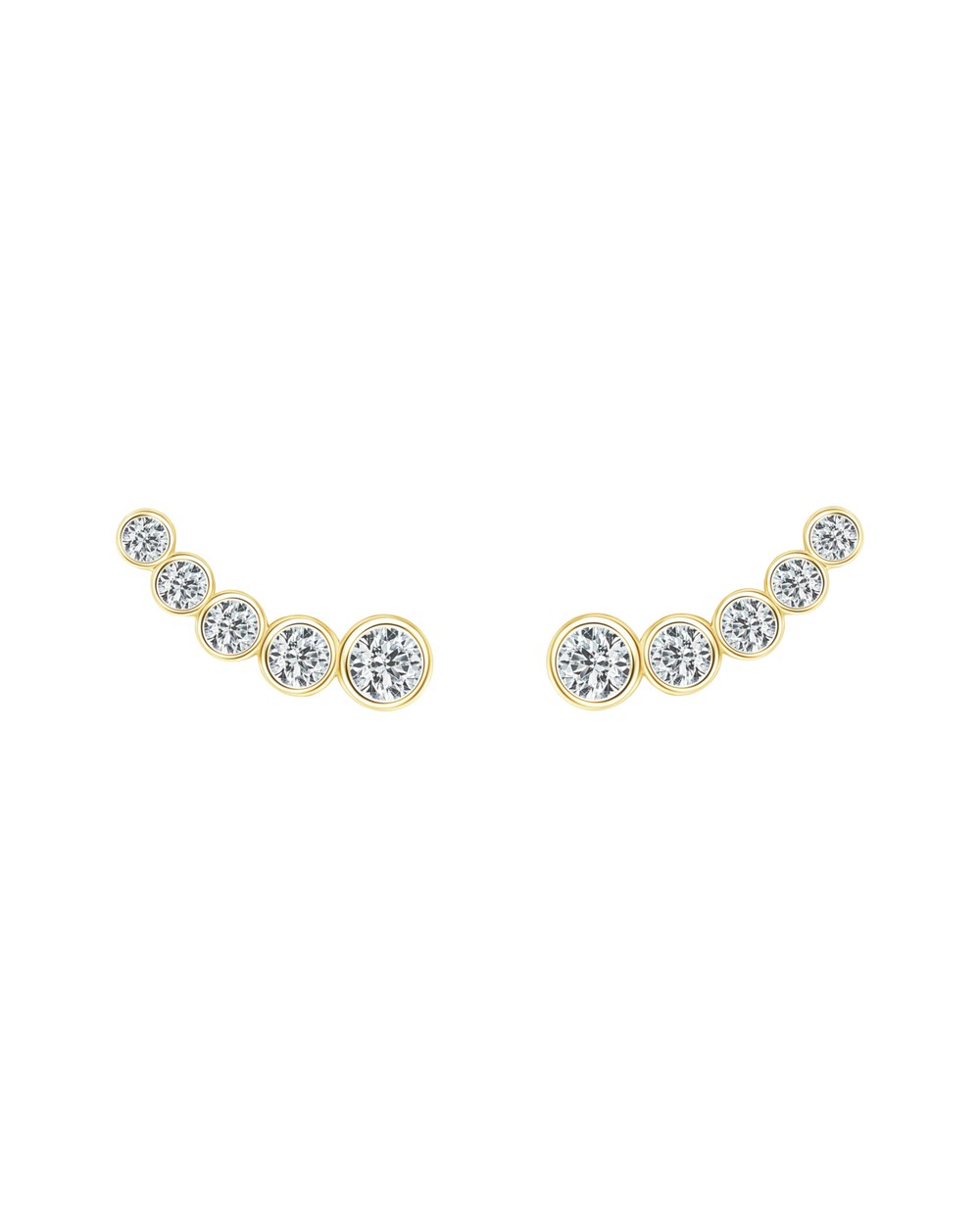 Celia Ear Climbers Gold