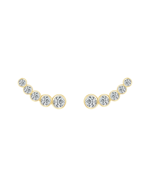 Celia Ear Climbers Gold