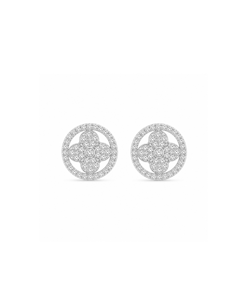 Blossom Earrings Silver