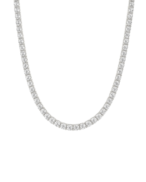 Tiffany Tennis Necklace Silver 3MM