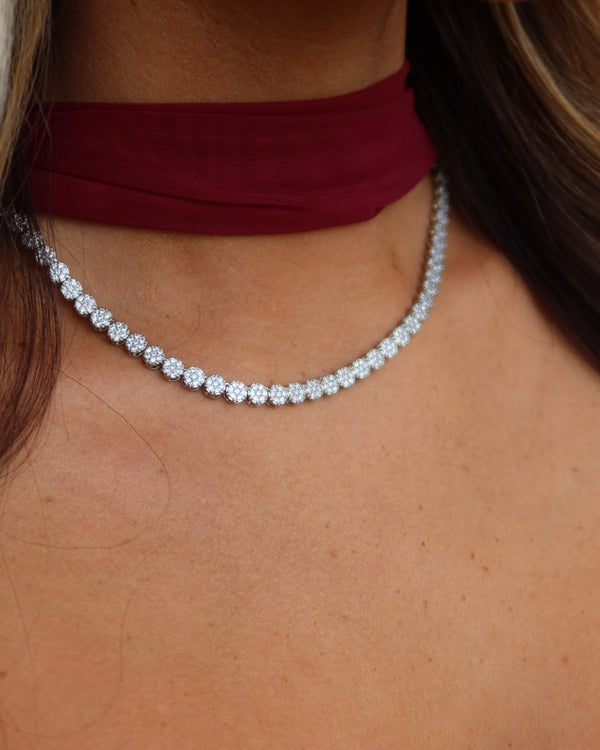 Amelia Necklace Silver