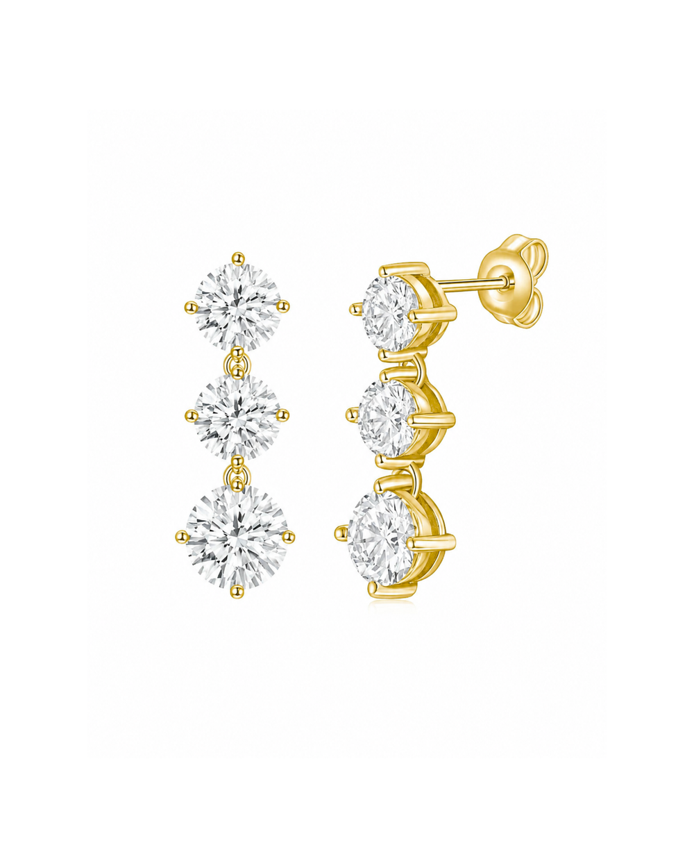 Brooklyn Earrings Gold