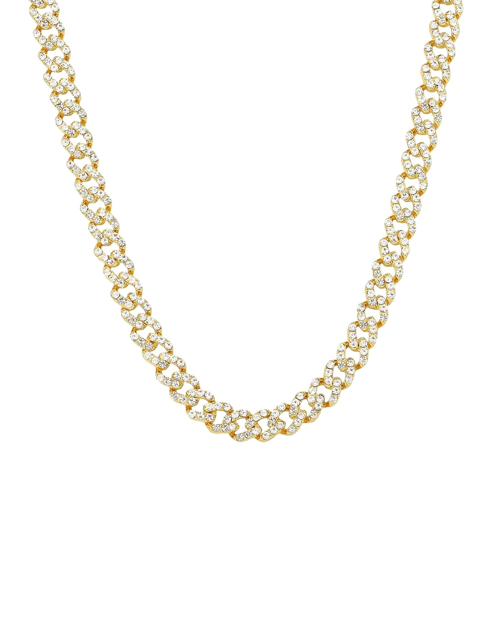 Paris Link Necklace Gold