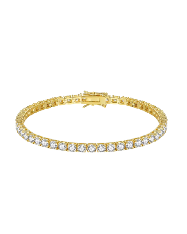 Tiara Tennis Bracelet 5mm Gold