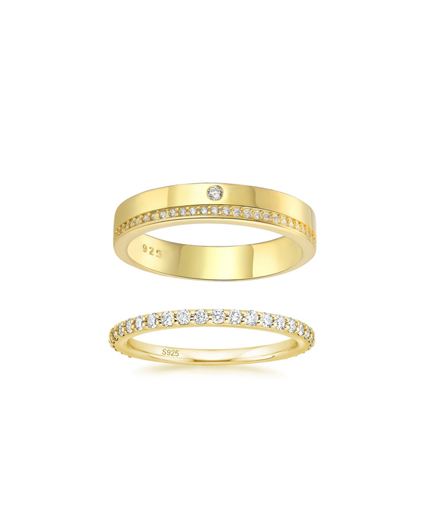 Deja, Tiffany Ring Set Gold