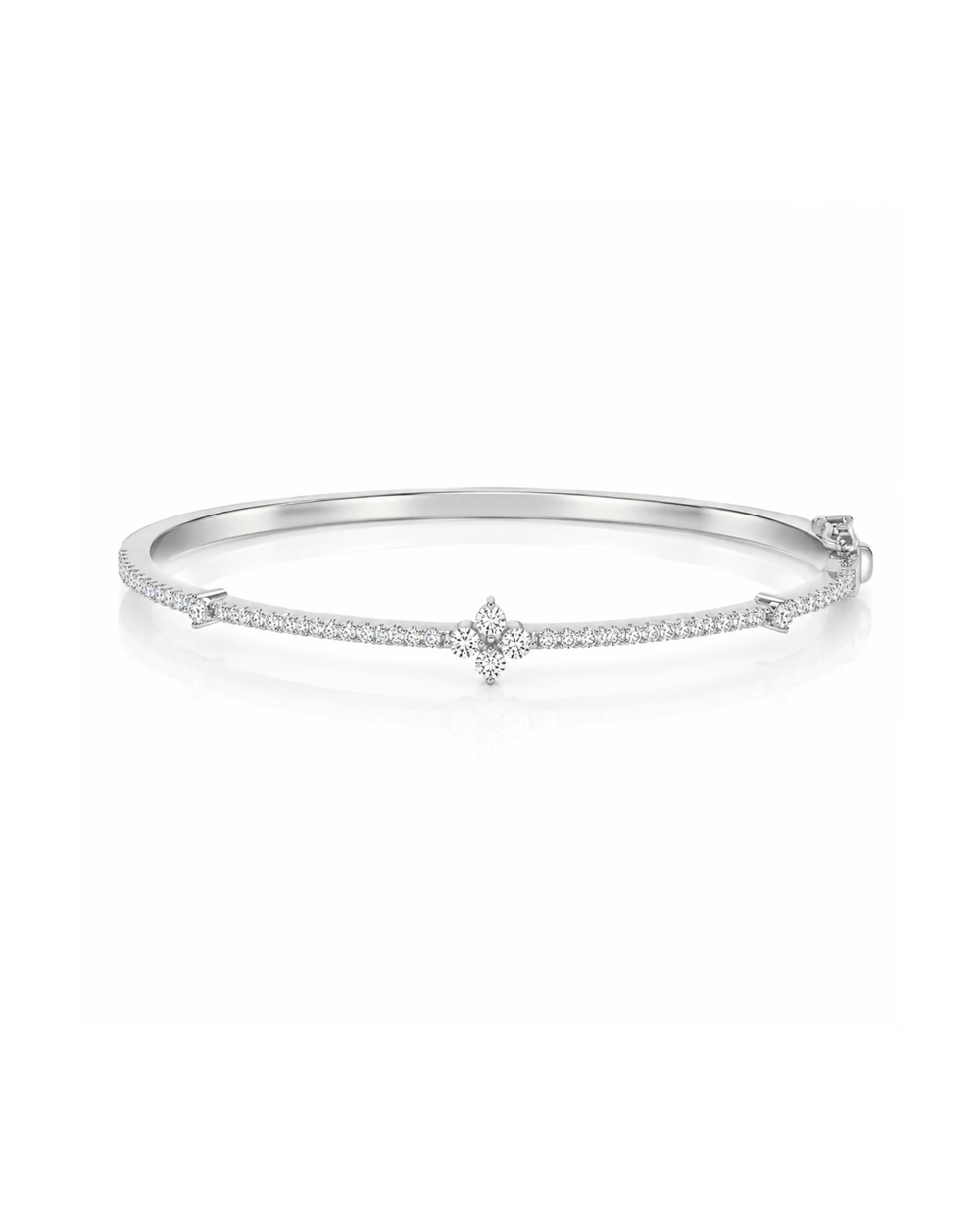 Talia Bangle Silver