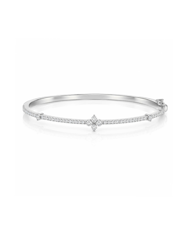 Talia Bangle Silver