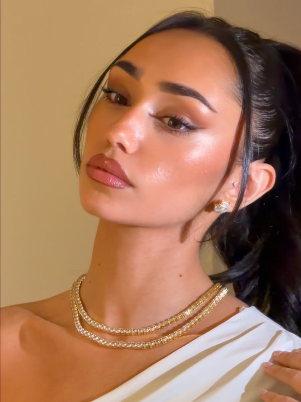 Tori Stud Earrings Silver