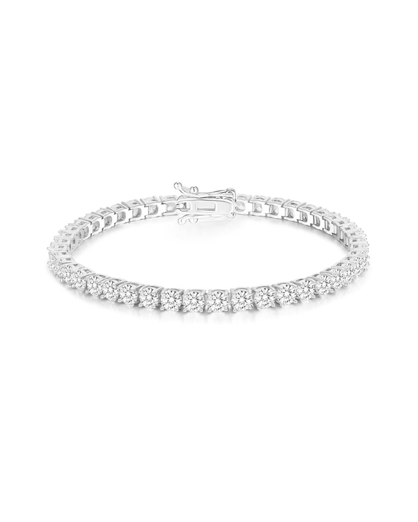 Tiara Tennis Bracelet 5mm Silver
