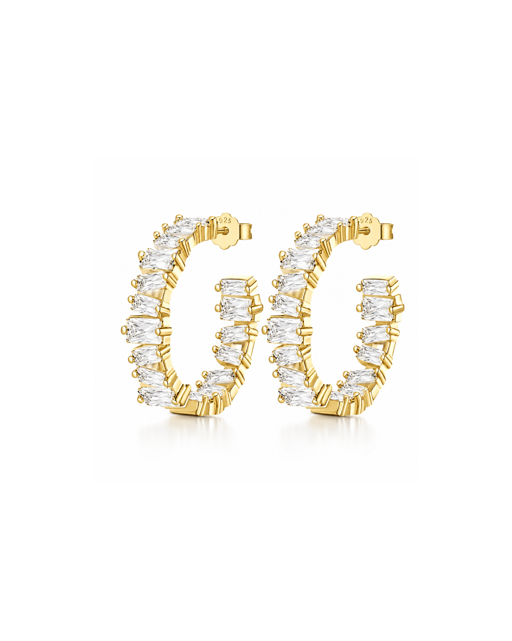 Lacey Hoops Gold