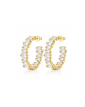 Lacey Hoops Gold
