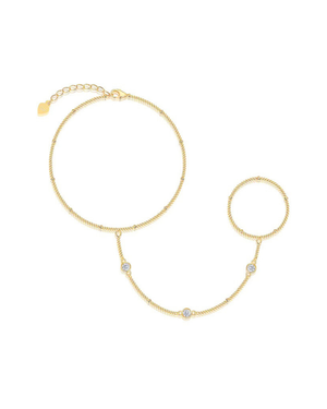 Demi Handchain Gold