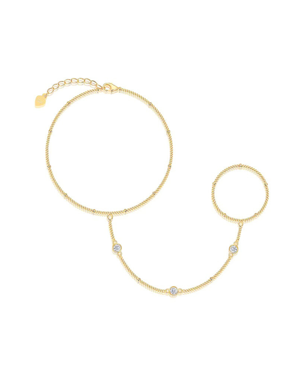 Demi Handchain Gold