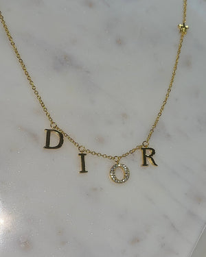 CD Necklace Gold