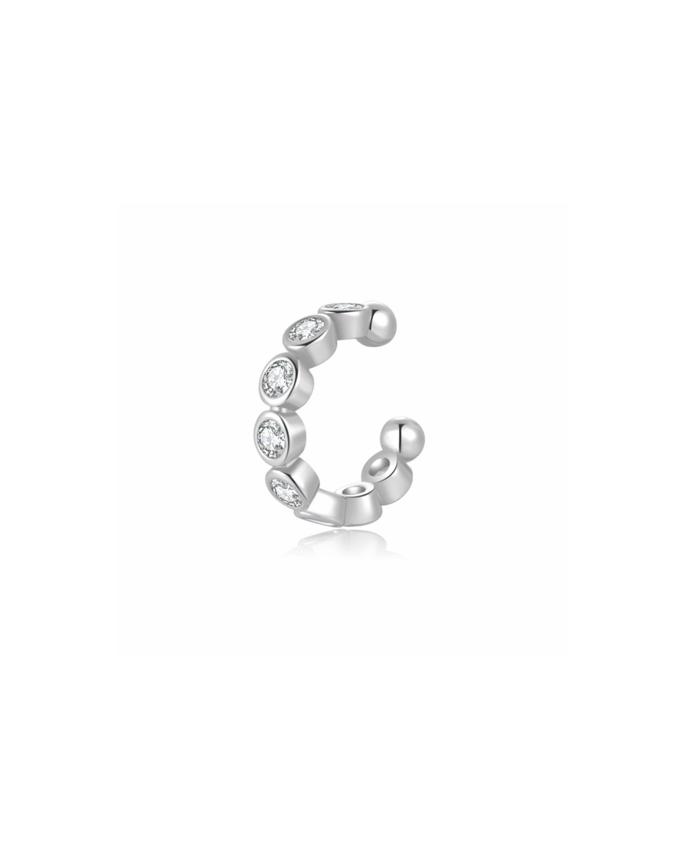 Claudia Ear Cuff Silver
