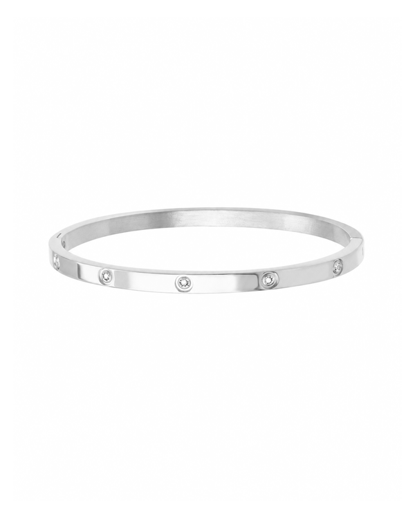 Taya Mini Bangle Silver