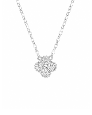 Posie Necklace Silver