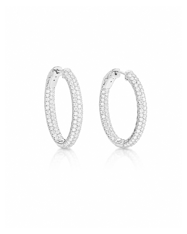 Hailey Hoops Silver
