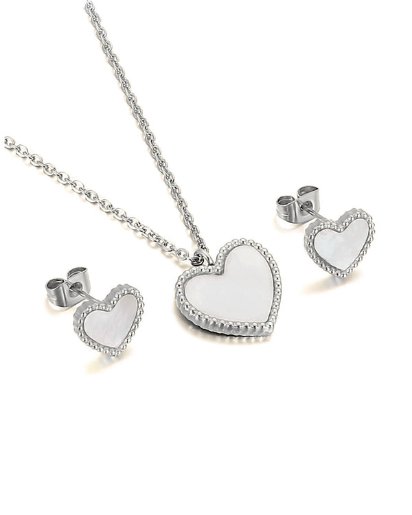 Kiki Set White/Silver