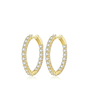 Kylie Hoops Gold