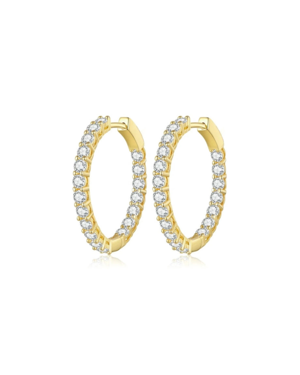Kylie Hoops Gold