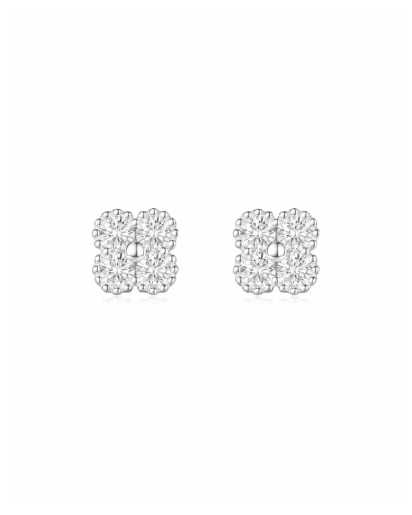 Posie Earrings Silver