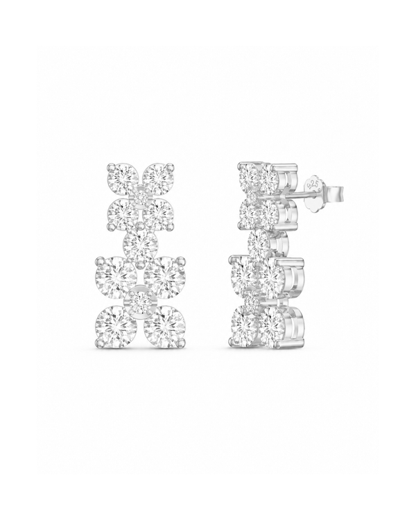 Monroe Earrings Silver