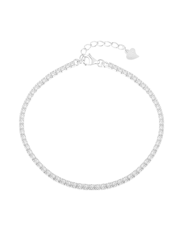 Tiffany Tennis Bracelet Silver 2MM