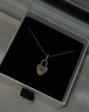 Lover Necklace Gold