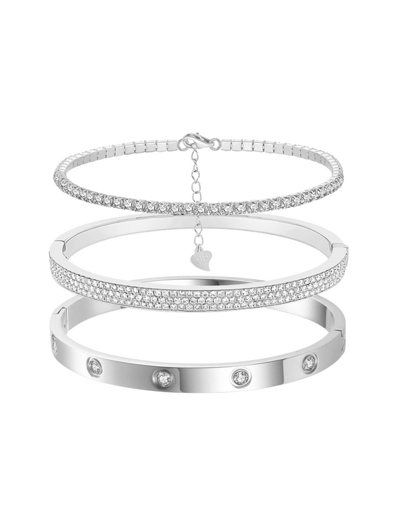 Tiffany, Lolita, Taya Set Silver