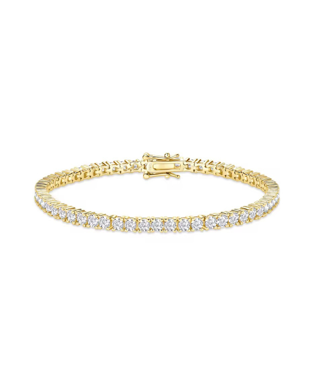 Paloma Tennis Bracelet Gold