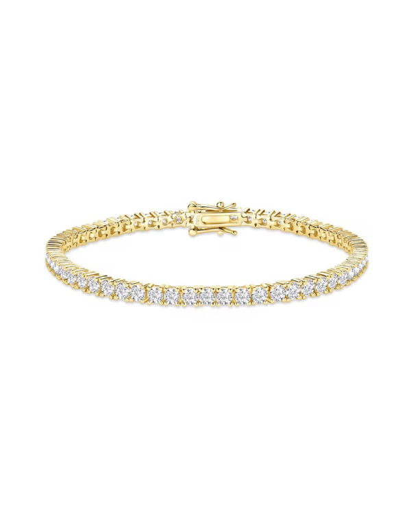 Paloma Tennis Bracelet Gold