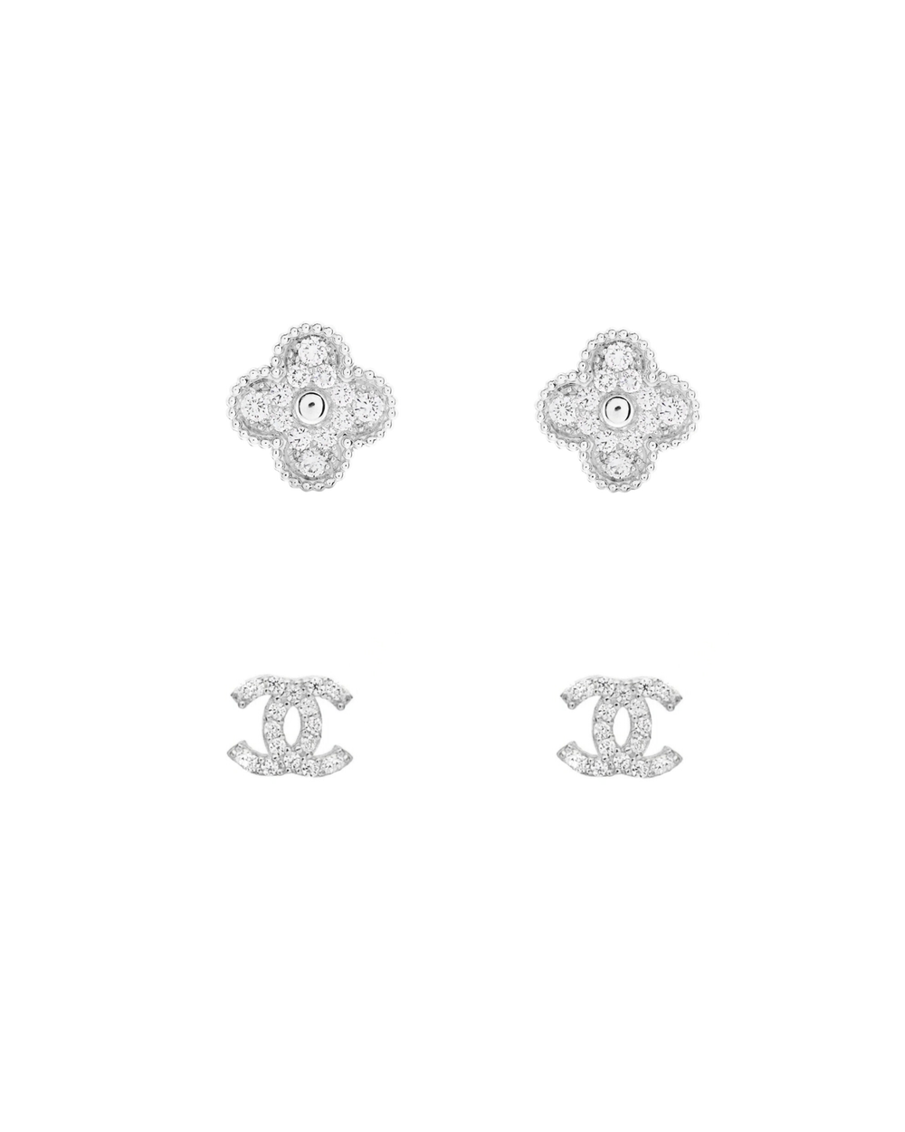 CC X Callie Earrings Silver