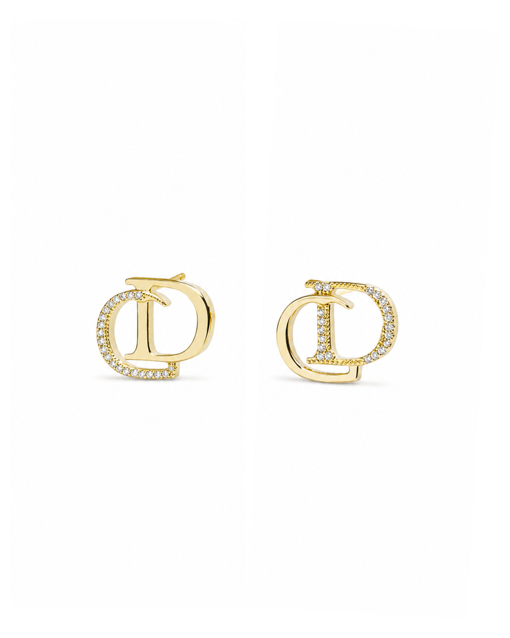 CD Earrings Gold