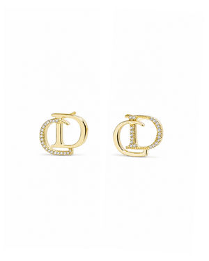 CD Earrings Gold