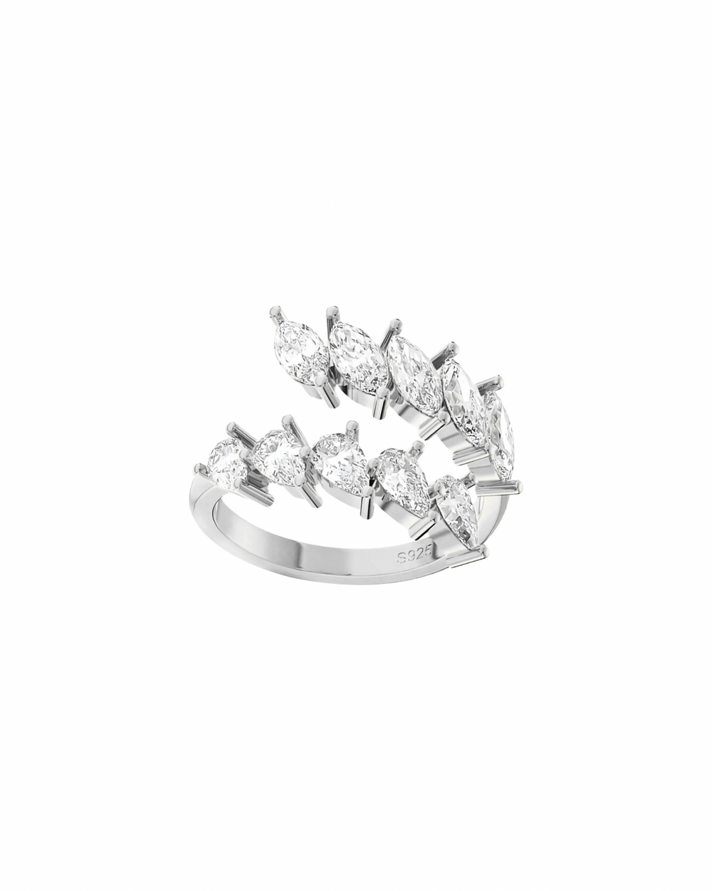 Lucia Ring Silver