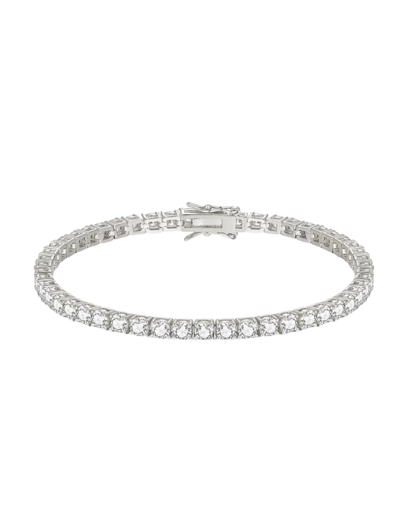 Tiara Tennis Bracelet 5mm Silver