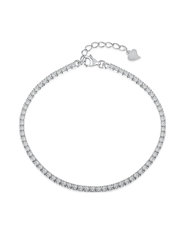 Tiffany Tennis Bracelet Silver 2MM
