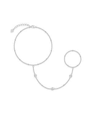 Demi Handchain Silver