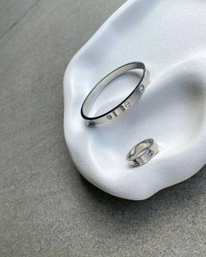 Maddison Bangle Silver